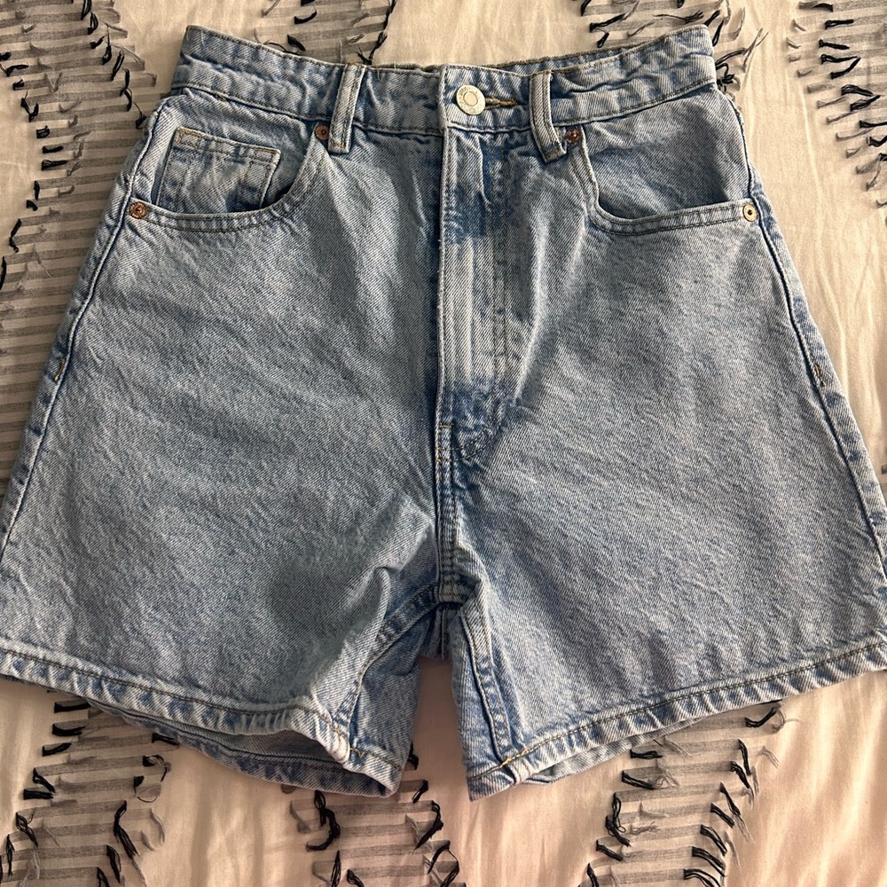 Zara mom shorts